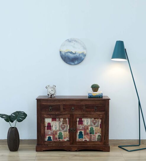 Chippa Solid Wood Sideboard In Scratch Resistant Tubbaq Finish