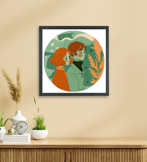 Abstract Romantic Canvas Wall Art Art 24 x 24 inch Canvas Wall Art