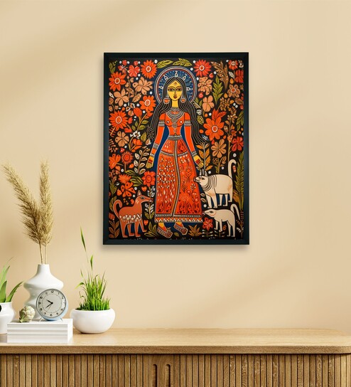 Blooming Soul Abstract Art 18 x 24 inch Canvas Wall Art