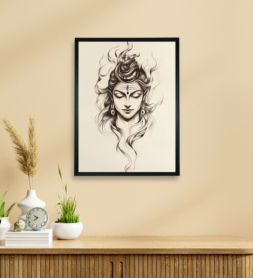 Om Namah Shivaya 12 x 16 inch Canvas Wall Art