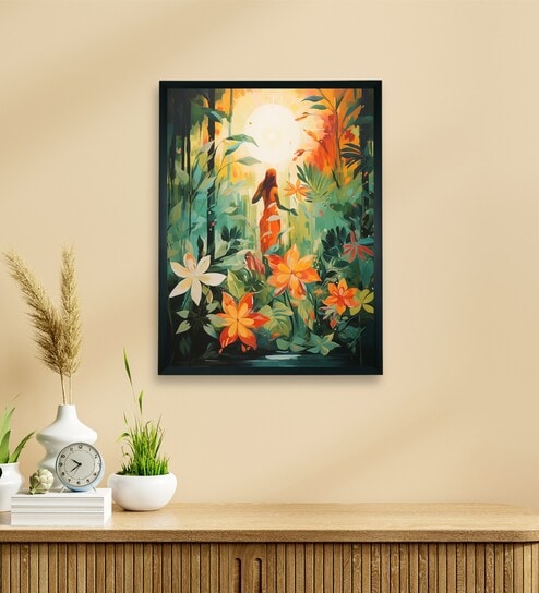 Serenity Nature's Embrace 18 x 24 inch Canvas Wall Art