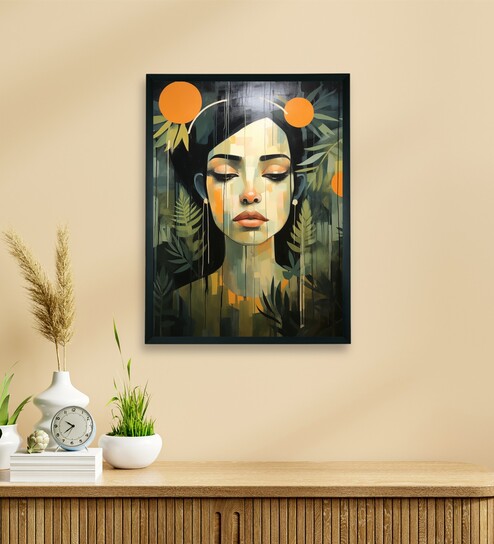 Solitude in Blooms 18 x 24 inch Canvas Wall Art