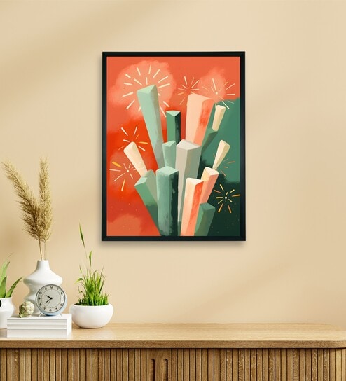 Winter Sticks Nature 12 x 16 inch Canvas Wall Art