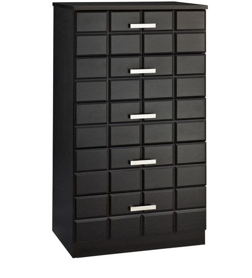 Chocolate Chest Of Drawer In Cola Rain Colour By Godrej Interio By