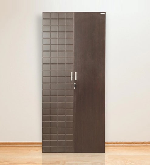 Buy Chocolate Two Door Wardrobe In Brown Colour By Godrej Interio