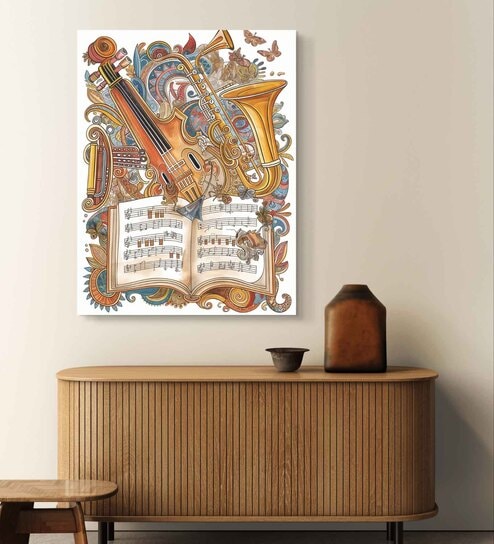 Chord Set 20inx16in Gallery Wrap Canvas Painting
