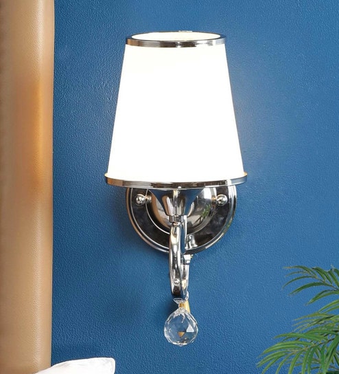 Kiana White Metal Wall Sconces