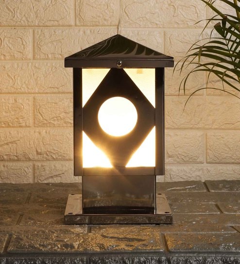 Chrome Stainless Steel Gate Light