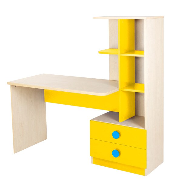 Buy Champion Study Table in Yellow by CasaCraft Online Kids Study