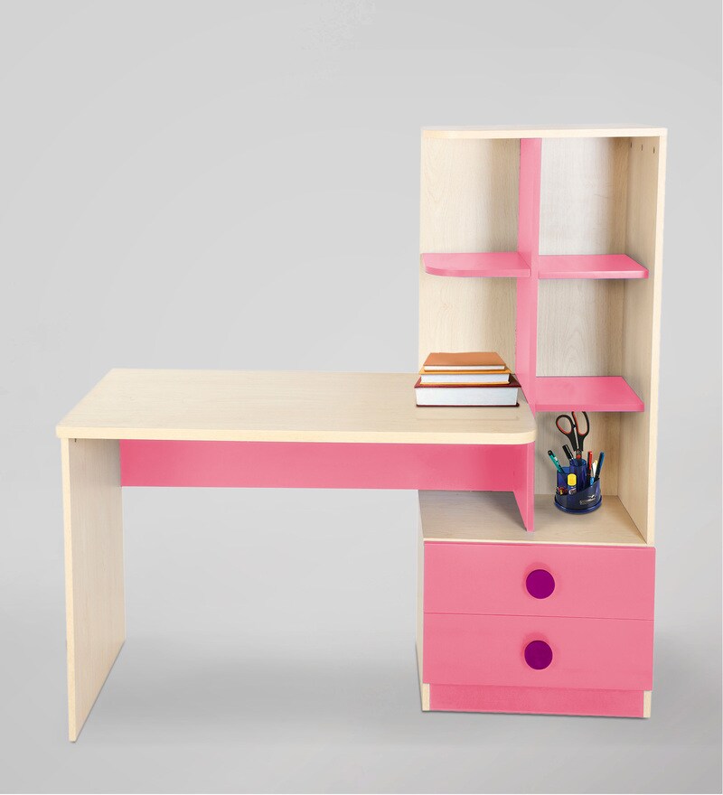 Buy Champion Study Table in Pink by CasaCraft Online Kids Study