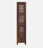 Chadov Sheesham Wood Bookshelf In Provincial Teak Finish