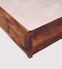 Chadov Sheesham Wood King Size Bed In Provincial Teak Finish With Box Storage