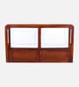 Chadov Sheesham Wood Queen Size Bed In Honey Oak Finish With Box Storage