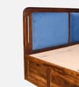 Chadov Sheesham Wood Queen Size Bed In Provincial Teak Finish With Box Storage