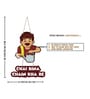 Chai Bina Chain Kha Re Wooden Wall Hanging