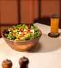 Chakra Acacia Wood Multipurpose Bowl