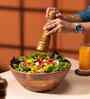Chakra Acacia Wood Multipurpose Bowl