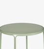Chalet Outdoor Side Table In Olive Green Colour