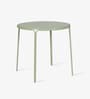 Chalet Outdoor Side Table In Olive Green Colour