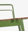 Chalet Outdoor Teak Wood Chair In Natural Finish