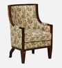 Chalvey Sheesham Wood 1 Seater Sofa In Walnut Finish
