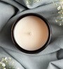 Chamomile Aroma White Wax Scented Candles With Ganesha Idol