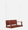 Chamond Sheesham Wood Swing In Honey Oak Finish