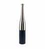 Blue And Silver Champagne Large Bottle Vase