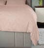 Pink 100% Satin Queen Double Bedsheet 300 TC with 2 Pillow Covers