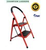2 Steps 3 ft Mild Steel Step Ladder