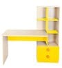 Champion Kids Study Table in Yellow Colour