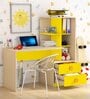 Champion Kids Study Table in Yellow Colour