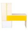 Champion Kids Study Table in Yellow Colour