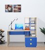 Champions Kids Study Table in Gaintwood Light and Blue Colour