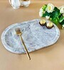 Chandrika Grey Marble Appetizer Platter