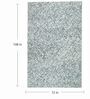 Charcoal & off White Abstract Wool 6 x 9 Feet Hand Tufted Carpet
