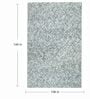 Charcoal & off White Abstract Wool 9 x 12 Feet Hand Tufted Carpet