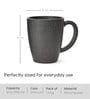 Charcoal Classic Coffee Mug 300 ml (1 Pc)Rice Husk Biocomposite