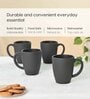Charcoal Classic Coffee Mug 300 ml (4 Pc)Rice Husk Biocomposite