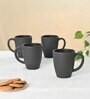Charcoal Classic Coffee Mug 300 ml (4 Pc)Rice Husk Biocomposite