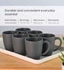 Charcoal Classic Coffee Mug 300 ml (6 Pc)Rice Husk Biocomposite
