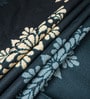 Green Floral 400 TC Cotton Queen Bedsheet with 2 Pillow covers Luxury Series Collection