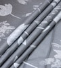 Charcoal Floral 400 TC Cotton Super King Bedsheet with 2 Pillow Covers Luxury Series Collection