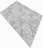 Grey Geometric Wool And Cotton 5 X 8 Ft Hand Tufted Carpet