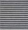 Grey Geometric Wool And Cotton 5 X 8 Ft Hand Tufted Carpet