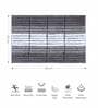 Charcoal Polyester 24X16 Inches Anti-Skid  Bath Mat