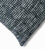 Charcoal Polyester Geometric 16x16 inches Cushion Covers Set of 2