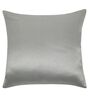 Charcoal Polyester Striped 16x16 inches Cushion Cover Set of 5