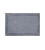 Charcoal Reversible Cotton Bathmat (40x60 cm)