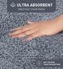 Charcoal Reversible Cotton Bathmat (50x80 cm)